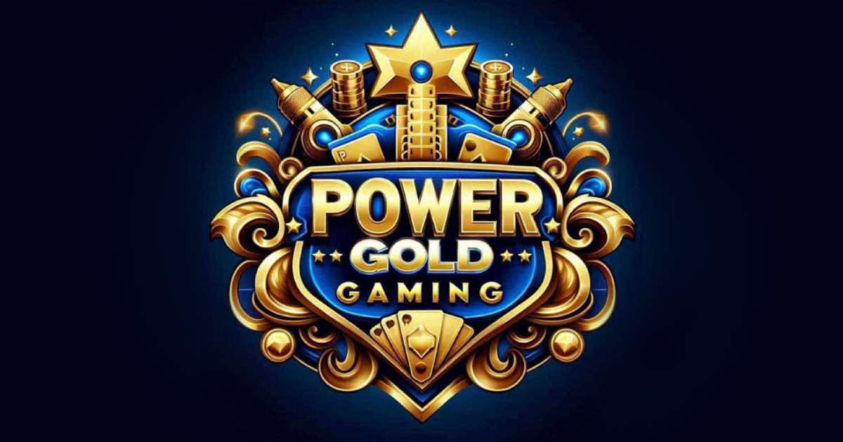 Main visual banner for Power Gold Gaming platform